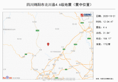 四川北川4.6级地震！有游客正参观地震纪念馆以为是特效