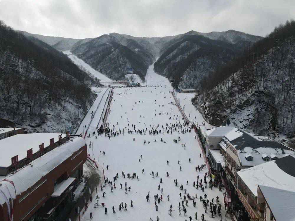 第四届梦幻冰雪季盛大开幕！伏牛山首滑周人气旺！