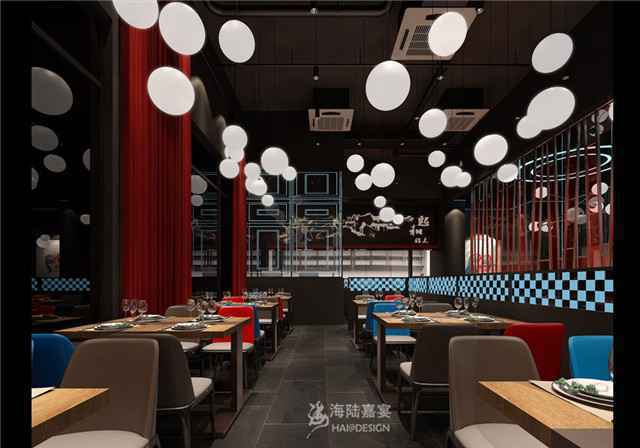 海陆嘉宴西餐厅设计，4个小技巧提高餐厅环境体验？