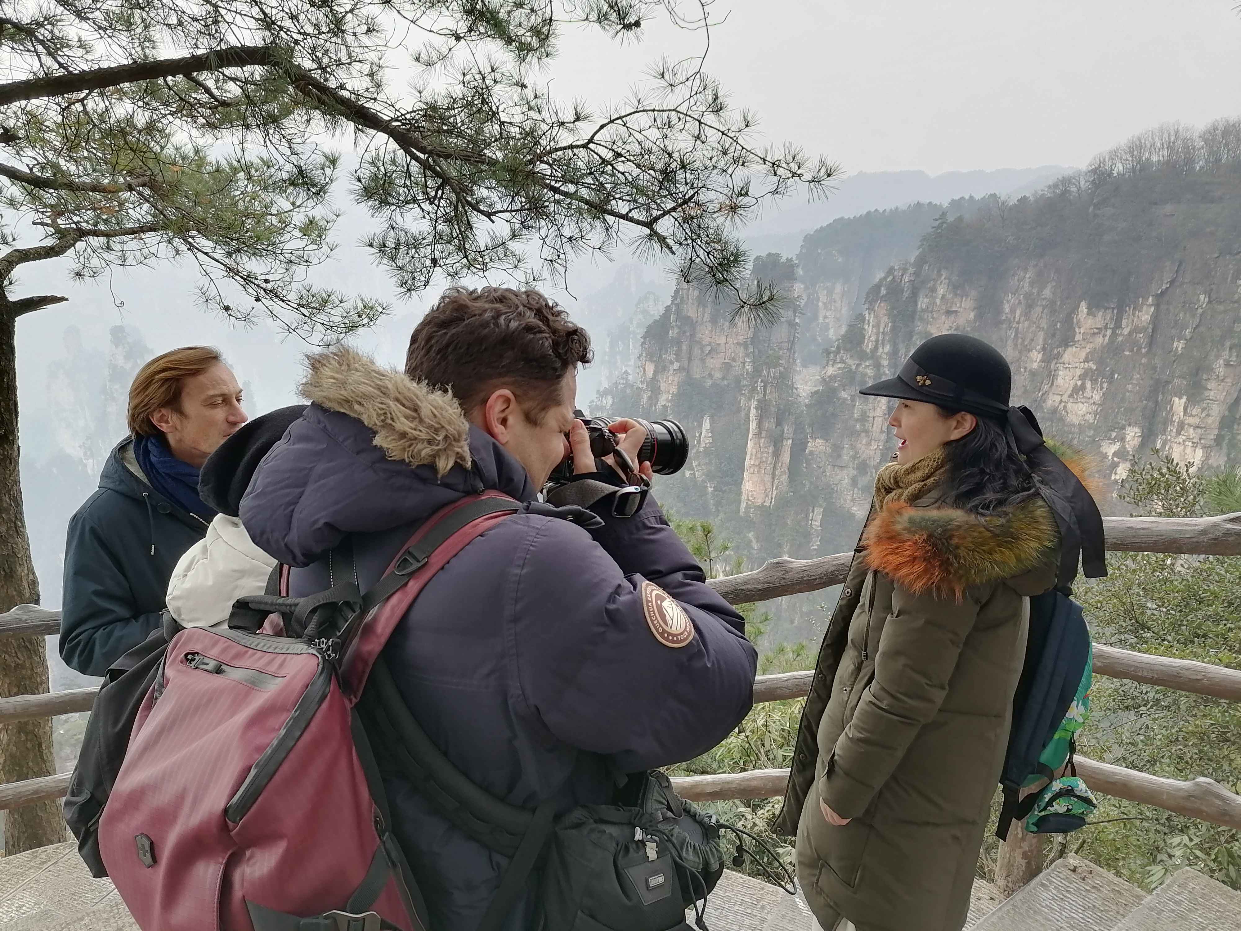 张家界美景闪亮法国电视台《梦想旅行地》