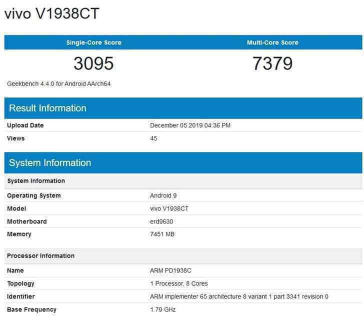 Geekbench：三星Exynos 980跑分曝光