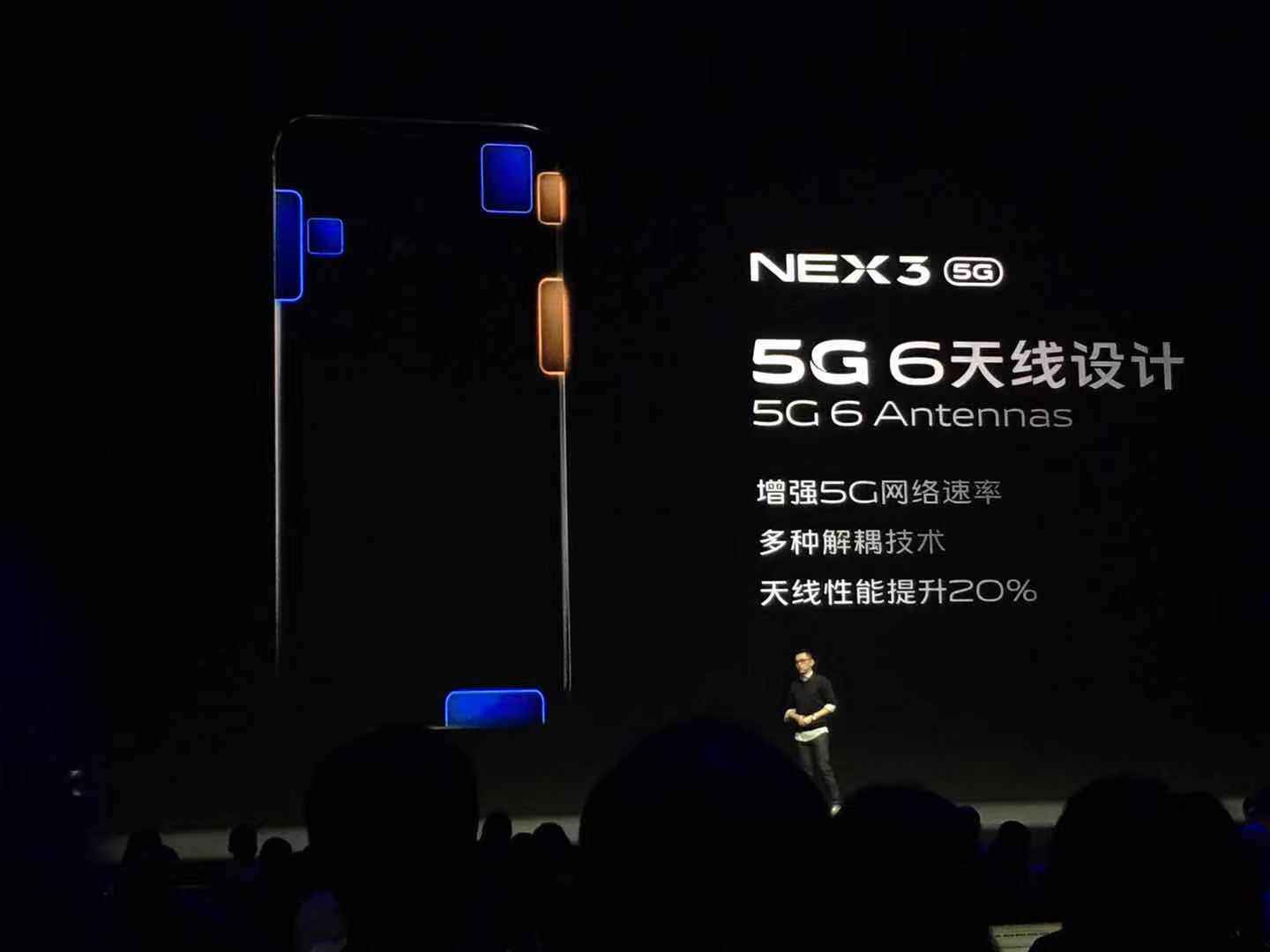 vivo发布NEX 3 5G手机：屏占比逆天