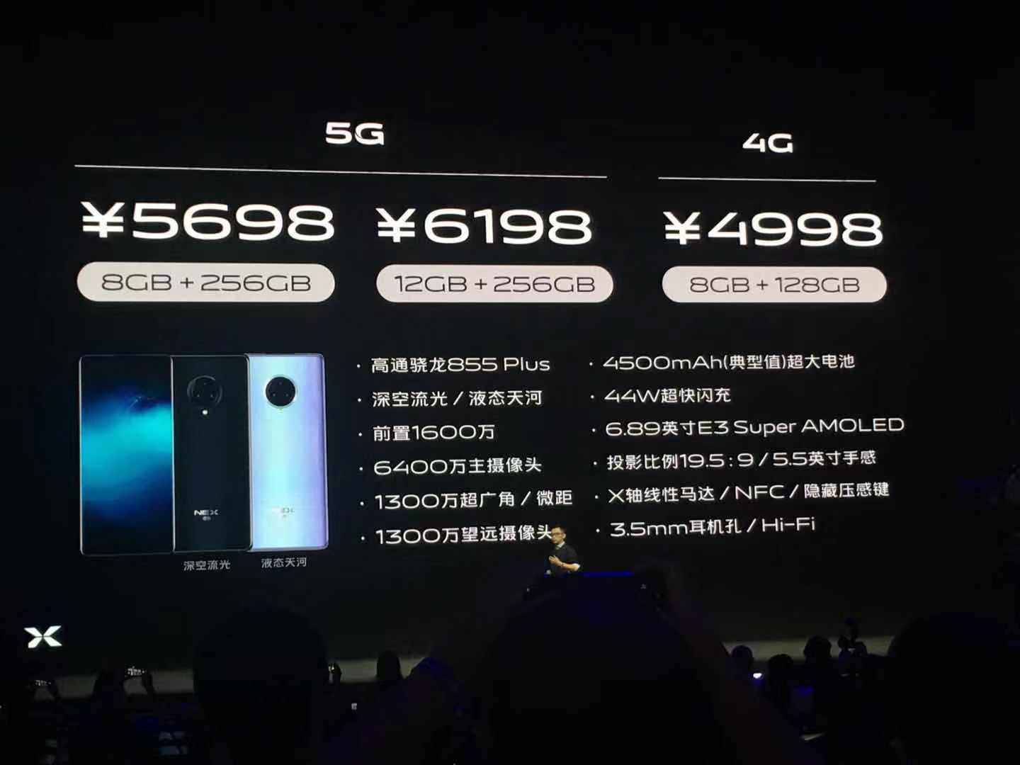 vivo发布NEX 3 5G手机：屏占比逆天