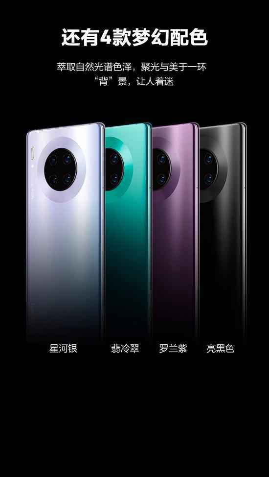 HUAWEI Mate30系列手机最全亮点