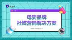 2021年母婴品牌社媒营销解决方案